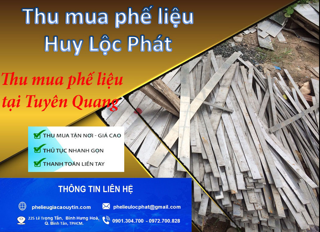 Thu mua phế liệu tại Tuyên Quang