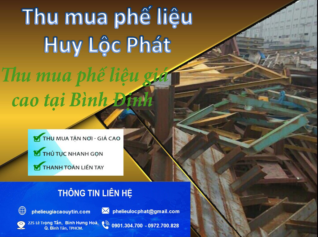 Thu mua phế liệu tại Bình Định