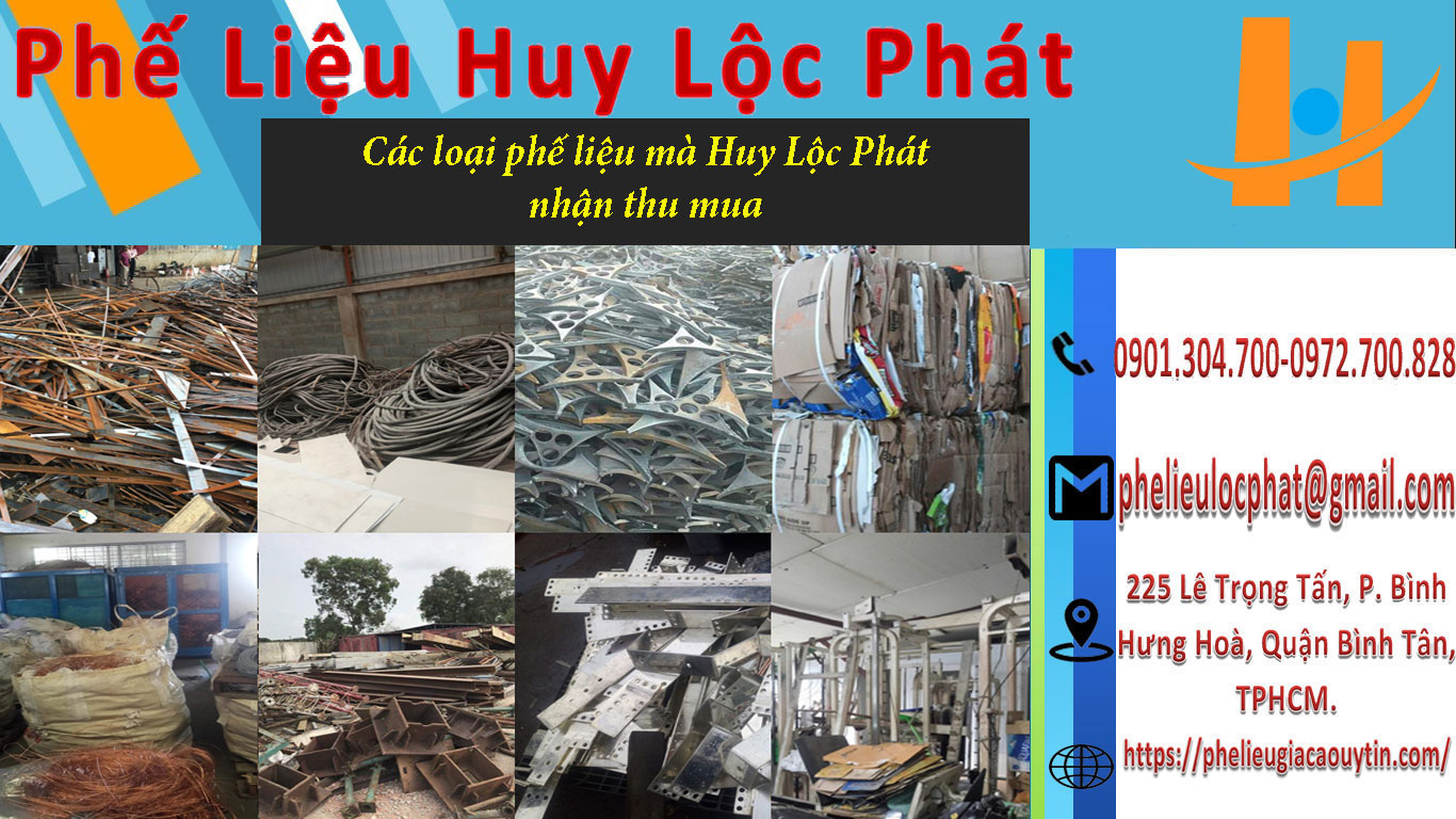 Các loại phế liệu mà Huy Lộc Phát nhận thu mua tại Hà Tây